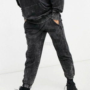 Conjunto Deportivo de Dos Piezas para Hombre, Transpirable, con Lavado Ácido, Estilo Urbano, para Uso Diario Informal - Product Image 3