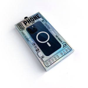 En Stock Laser Argent Tiroir Carton Emballage Boîte Téléphone Portable Cas Boîte avec <span class=keywords><strong>Blister</strong></span> Plateau pour <span class=keywords><strong>Iphone</strong></span> 16 Promax - Product Image 3