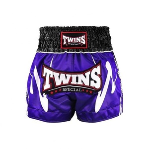 Shorts deportivos de muay thai, tela satinada resistente, ligeros, transpirables, para entrenamiento, gimnasio, para hombres y jóvenes. - Product Image 1