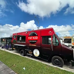 Entièrement Équipement Mobile Food Truck Occasion Fast Custom Food Trucks Concession Remorque Prix bon marché - Product Image 2