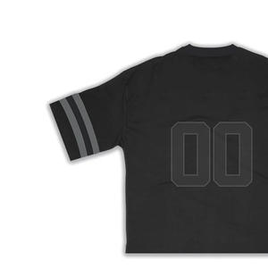 Maillot de football américain en polyester 100% avec techniques imprimées vêtements de sport à manches courtes pour l'été respirant confortable - Product Image 5