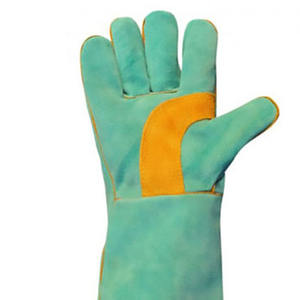 Nouveau 2025 Gants de soudage sur mesure de qualité professionnelle en gros Gants de travail d'hiver avec cuir fendu de vache - Product Image 2