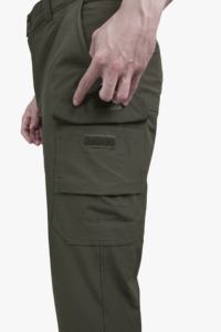 Pantalones Tácticos Negros Cómodos y Flexibles Estilo Casual Cintura Media Lavado Oscuro Múltiples Bolsillos Utilitarios Envío Rápido Hecho en Turquía - Product Image 5