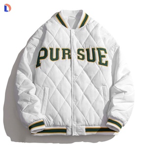 Veste d'hiver de haute qualité Streetwear blouson bombardier isolé pour hommes et femmes veste Letterman Varsity - Product Image 2