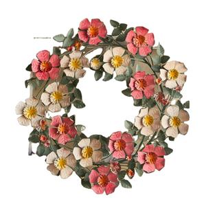 Metal <b>Wreath</b> Hanger Elegant for Homer Hotel <b>Door</b> Decor Metal <b>Wreath</b> Hanger in Multiple Color Leaf in Latest Design High Selling - Product Image 1