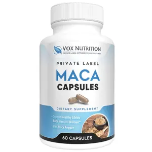 Vox NutritionによるMaca Plusの在庫を出荷する準備ができていますエネルギーレベルを高めるのに役立ちますエネルギーレベルを上げる自然に強度を向上させます