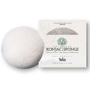 Éponge Konjac Japonaise de Haute Qualité, Vente Chaude, Éponge Nettoyante Visage en Konjac Marin Bio Lavable - Product Image 1