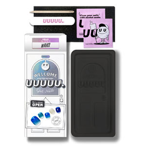 Pegatinas de Uñas Semipermanentes Coreanas 100% Reales con Calidad de Salón, Veganas, Libres de Crueldad Animal, No Tóxicas, Fáciles de Aplicar - Product Image 3