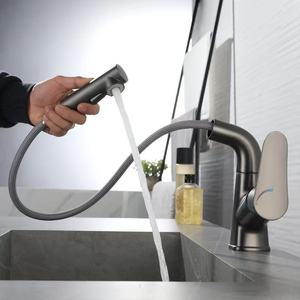 Rubinetto da Bagno OKIE Monocomando Sollevabile con Doccetta Estraibile e 3 Modalità di Flusso per Bagno e Lavanderia - Product Image 4