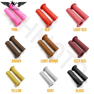 Accessoires moto poignée poignée YHMOTO adaptée au guidon standard universel 7/8 "et 1" pour guidon de moto - Product Image 2