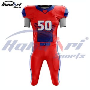 Nuevo mejor conjunto de uniformes de fútbol americano totalmente personalizado fútbol americano Jersey Rugby Hot Men uniformes de fútbol americano - Product Image 5