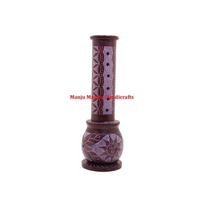 El mejor exportador indio de la mayor producción Quemador de incienso hecho a mano de esteatita y palo para el propósito de decoración del hogar y el hotel - Product Image 4