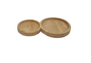 Bol de service en acier inoxydable classique écologique au design élégant avec couvercle en bois pour bonbons, dattes, noix - Utilisation élégante pour le Ramadan, vente en gros - Product Image 5