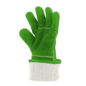 Guantes de soldadura de cuero dividido de piel de vaca de alta calidad, protección de manos de seguridad industrial resistente para trabajadores de la construcción - Product Image 5