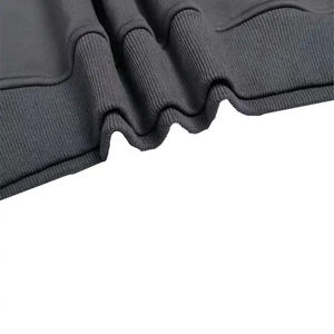 Sweat à capuche luxueux bloc de couleur avec design patchwork coupé et cousu pour hommes sweat à capuche lourd surdimensionné à capuche de style hip hop - Product Image 3