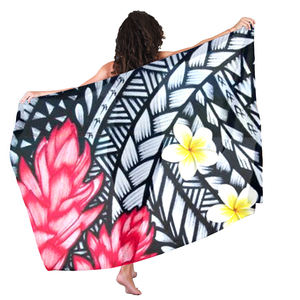 Botella de plástico Fibra Doble cara Impreso Reciclado Microfibra Waffle Toalla de playa antibacteriana - Product Image 3