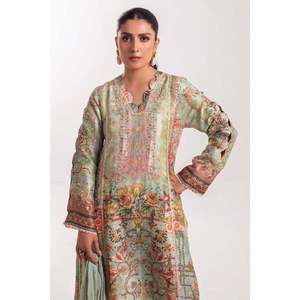 Ensemble chemise et dupatta en mousseline de soie bohème pour le printemps/été - Product Image 2