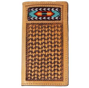 Elegante Maletín Ejecutivo de Cuero Genuino Hecho a Mano con Estampados de Animales de Estilo Bohemio, Cierre de Cremallera Resistente para Viajes - Product Image 3