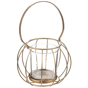 Precio bajo hecho a mano Alambre de Metal linterna vela tarro impresión elegante antiguo moderno diseñador único hogar boda decoración 2024 - Product Image 3