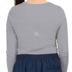 T-shirt à manches longues personnalisable Underscrubs médicaux confortables en Spandex pour l'hôpital - Product Image 6