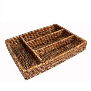 Plateau de service en bois haut de gamme avec poignée dorée décor de table de fête de mariage vaisselle plateaux de service alimentaire fabriqués à la main - Product Image 6