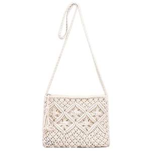 กระเป๋าแฟชั่นสตรี Macrame สําหรับผู้หญิงผู้หญิง, กระเป๋าสะพายข้างมินวินเทจ, กระเป๋าอินเทรนด์สําหรับสาว OEM ผลิตในเวียดนาม - Product Image 1