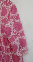 Robe longue maxi en coton imprimé floral, grande taille, style bohème, fermeture à boutons, écologique, parfaite pour la plage d'été, cadeau idéal pour femme