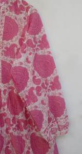 เดรสแม็กซี่ยาวพิมพ์ลายดอกไม้ผ้าฝ้ายสำหรับผู้หญิงไซส์ XL สไตล์โบฮีเมียนเดรสชายหาดปิดกระดุมสำหรับเป็นของขวัญที่สมบูรณ์แบบสำหรับเธอ - Product Image 2