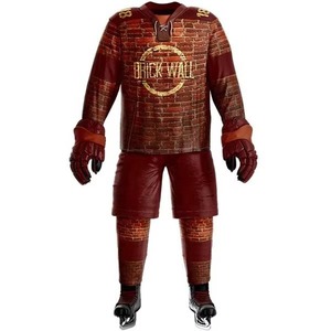 Uniforme de Hockey sobre Hielo Personalizado de Alta Calidad, Transpirable, Estampado, 100% Poliéster, Secado Rápido, con Logotipo Personalizado para Equipos - Product Image 2