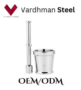 Okhali en aluminium de qualité supérieure, vente en gros, broyer facilement avec la tradition, mortier, bol à broyer, bol à pilon - Product Image 4