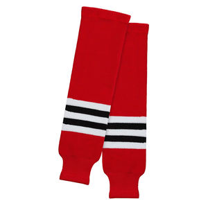Meilleures ventes Chaussettes tricotées antidérapantes durables pour le hockey sur glace Nom de l'équipe personnalisé Chaussettes tricotées pour le hockey sur glace en Offre Spéciale - Product Image 2