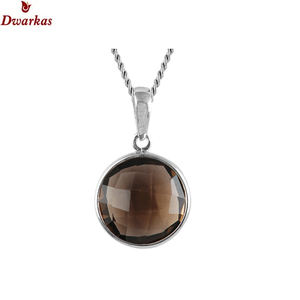 925 collier pendentif en argent sterling pour femmes classique brillant rose quartz pierres précieuses bijoux de mode - Product Image 6