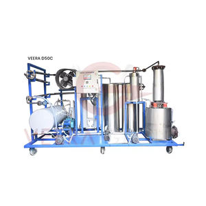 VEERA BIOPOWER Nouvelle unité de raffinage d'huile usagée Huile brute Huile usagée Diesel Capacité 50L/H Acier inoxydable 304 25KW Manipulation simple - Product Image 5