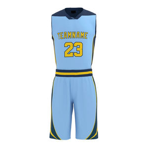 ชุดบาสเก็ตบอลแบบ sublimated รุ่นใหม่ล่าสุด ปี 2026 ผลิตตามสั่ง (OEM) สำหรับผู้ใหญ่และเยาวชน ขายส่ง แห้งเร็ว น้ำหนักเบา แบบ unisex - Product Image 2