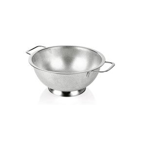 Passoire en acier inoxydable avec une construction durable de qualité alimentaire, design à mailles fines pour un lavage facile des fruits, légumes, pâtes au quotidien - Product Image 1