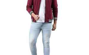 2025 personnalisé haute qualité laine corps en cuir véritable manches Bomber veste varsity vestes pour hommes et femmes - Product Image 3