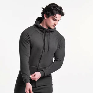 Fabricación de sudaderas con capucha personalizadas de alta calidad, sudaderas con capucha personalizadas de estilo urbano con cordones, forro polar, sudaderas con capucha con cremallera impresas personalizadas - Product Image 1