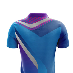 Vente flash - Polo en jersey unisexe pour l'été avec impression numérique intégrale, design personnalisé, chemise de fléchettes pour les équipes de sport - Product Image 4