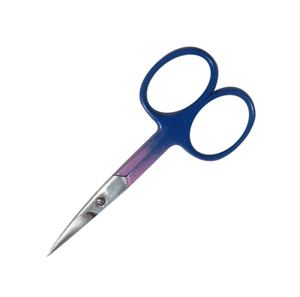 Tijeras de abanico de uñas personalizadas de alta calidad, removedor de celulosa de cutículas de acero inoxidable, Mini tijera de uñas de belleza con logotipo personalizado - Product Image 5