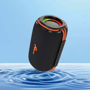 Home Digitalome 15W Mini Wireless RGB <b>LED</b> <b>Speaker</b> Waterproof and Battery Powered with Plastic Cabinet for Portable SPA-113 Use - Product Image 5