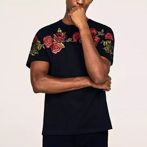 เสื้อยืดคอกลมผู้ชายแบบใหม่ พิมพ์ลายแบบซับลิเมชั่น ผ้าโพลีเอสเตอร์/คอตตอน แห้งเร็ว ดีไซน์ปรับแต่งได้ คุณภาพสูง - Product Image 5