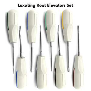 Instrument chirurgical manuel en acier inoxydable d'ascenseur de racine de luxation dentaire pour l'instrument médical d'extraction de racine de dent - Product Image 5