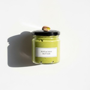 Mantequilla de pistacho orgánica y fresca vegana hecha con un ingrediente natural para dietas Keto Paleo y sin gluten - Product Image 3