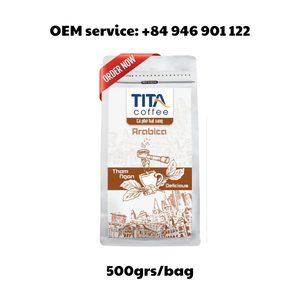 เมล็ดกาแฟเกรดอาราบิก้า100% เมล็ด S18 S16จากเวียดนามผ่านกระบวนการทำน้ำผึ้งรสชาติดีบริการ OEM - Product Image 4