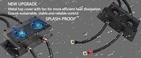 Nouveau moteur propulseur sous-marin haute vitesse S10 24V 17kg 500kv avec hélice en alliage d'aluminium pour ROV, USV, bateaux RC, kayaks et SUP