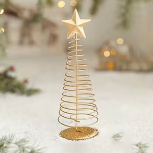 Centro de Mesa Navideño de Metal Grande con Forma de Árbol de Navidad para Decoración de Mesa y Estilo Festivo para el Hogar - Product Image 4