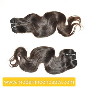 Vente en gros 100% extensions de cheveux humains vietnamiens soyeux Bodywave bruts non transformés pas cher nouveau vendeur vierge cheveux humains indiens - Product Image 5