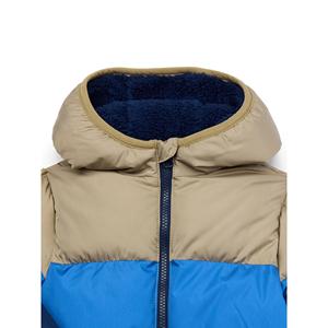 เสื้อโค้ทขนเป็ดสำหรับเด็กกันหนาวแจ็คเก็ตกันหนาวมีซิปและฮู้ดสำหรับอากาศหนาวโลโก้ตามสั่ง - Product Image 5