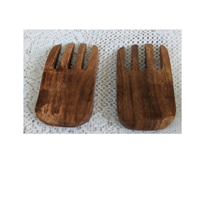 Cuillère à salade en bois artisanal de style acacia, taille personnalisée, pièces de meilleure qualité, cuillère à salade en bois - Product Image 1