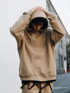 Sudadera con capucha personalizada de gran tamaño de primera calidad para hombres Streetwear Pullover Casual Sudadera CON CAPUCHA DE MODA 2025 - Product Image 6